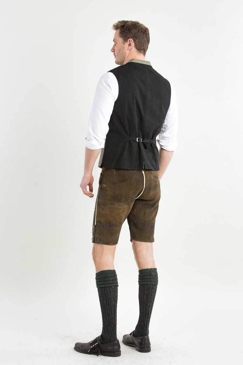 Gottseidank 'Konstantin' Slim-Fit Linen-Blend Vest