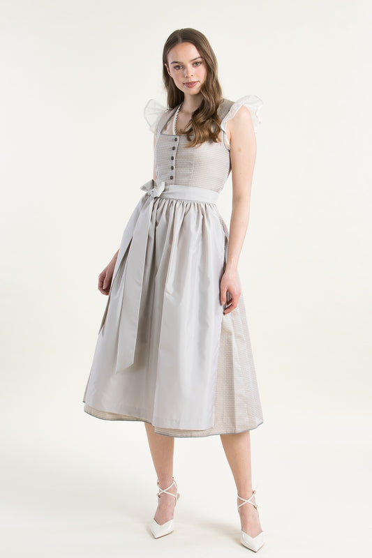 Alissa by Kinga Mathe 'Joleen' Dirndl in Blush Beige