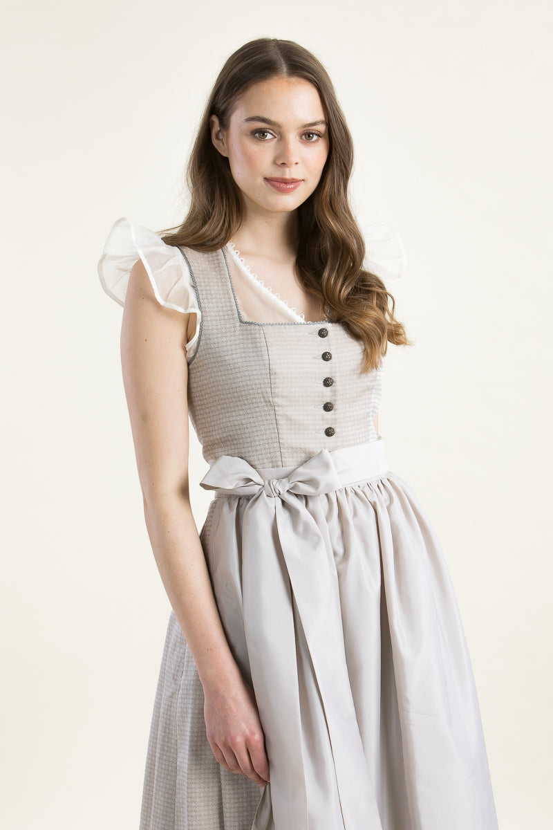 Alissa by Kinga Mathe 'Joleen' Dirndl in Blush Beige