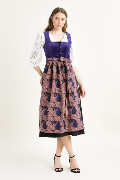 Almliebe 'Wiesn Wunda' Stretch-Velvet Dirndl