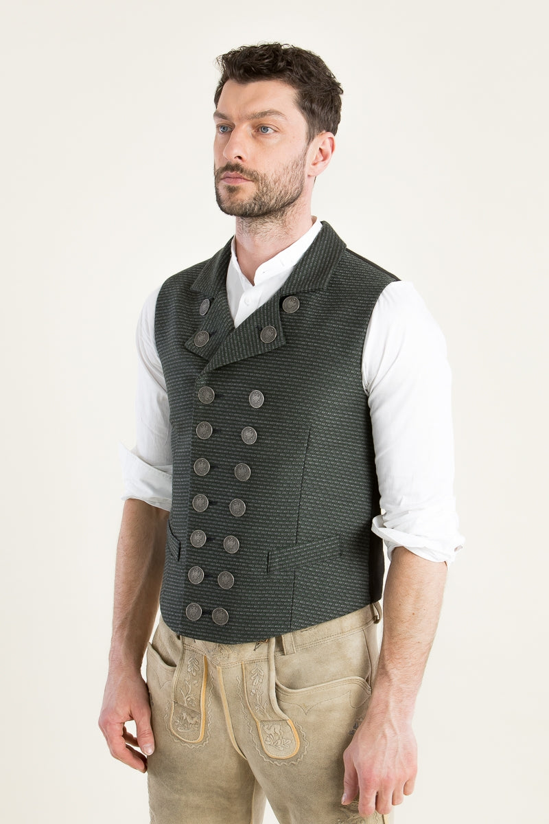 Almliebe 'Kutscher Toni' Double-Breasted Vest