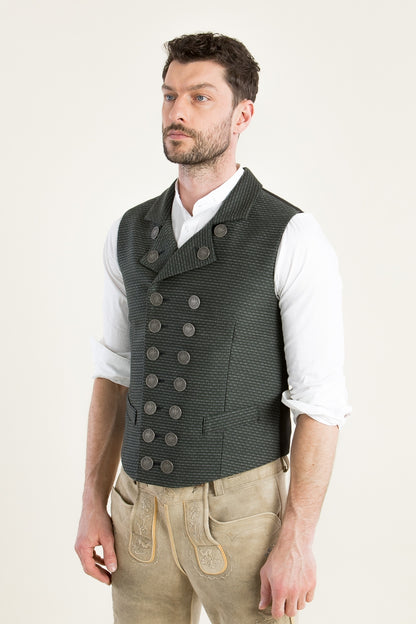 Almliebe 'Kutscher Toni' Double-Breasted Vest