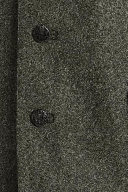 Almliebe 'Tschamsdara' Merino Loden Janker in Olive Green