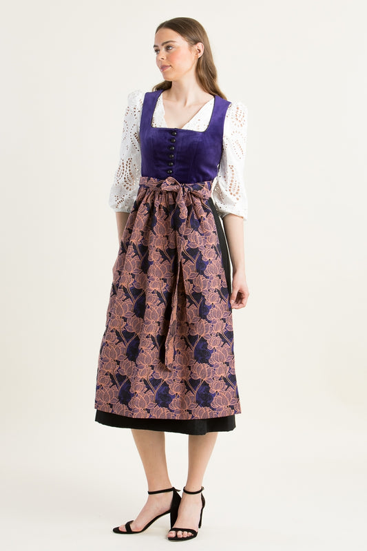 Almliebe 'Wiesn Wunda' Stretch-Velvet Dirndl