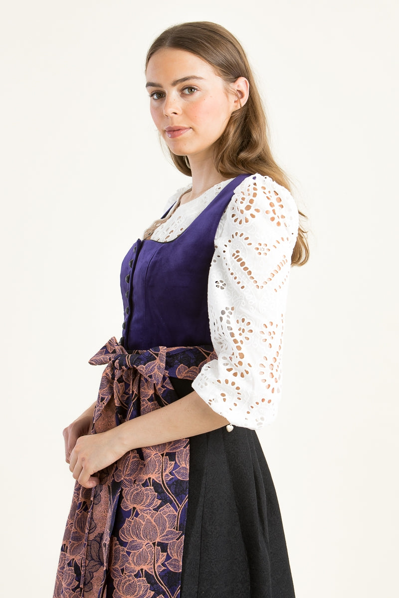 Almliebe 'Wiesn Wunda' Stretch-Velvet Dirndl