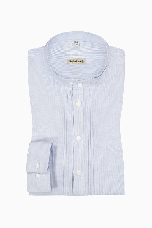 Gottseidank 'Lenz' Pfoad Shirt in Baby Blue
