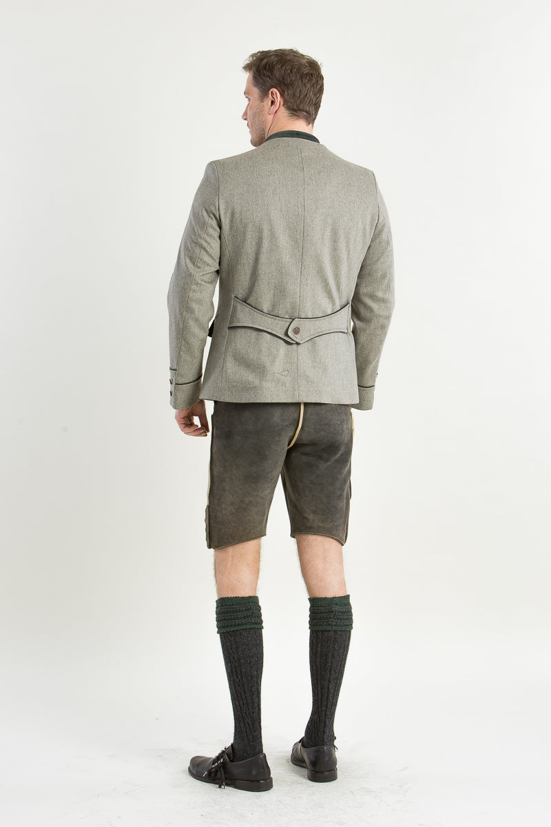 Gottseidank 'Helmut' Cashmere-Loden Janker in Desert Sage