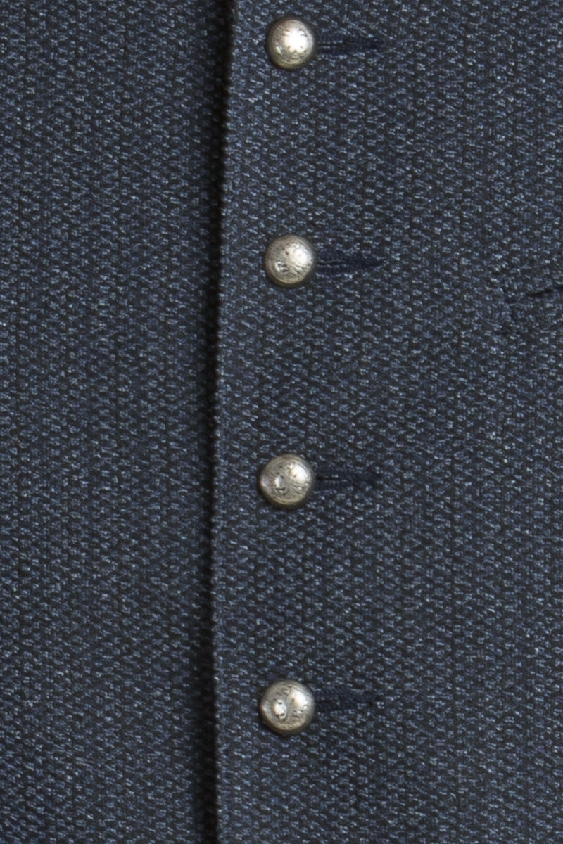 Hammerschmid 'Roman' Patterned Trachten Vest in Navy