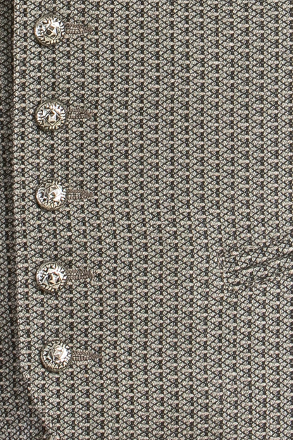 Hammerschmid 'Carl' Miesbacher Vest in Patterned Beige