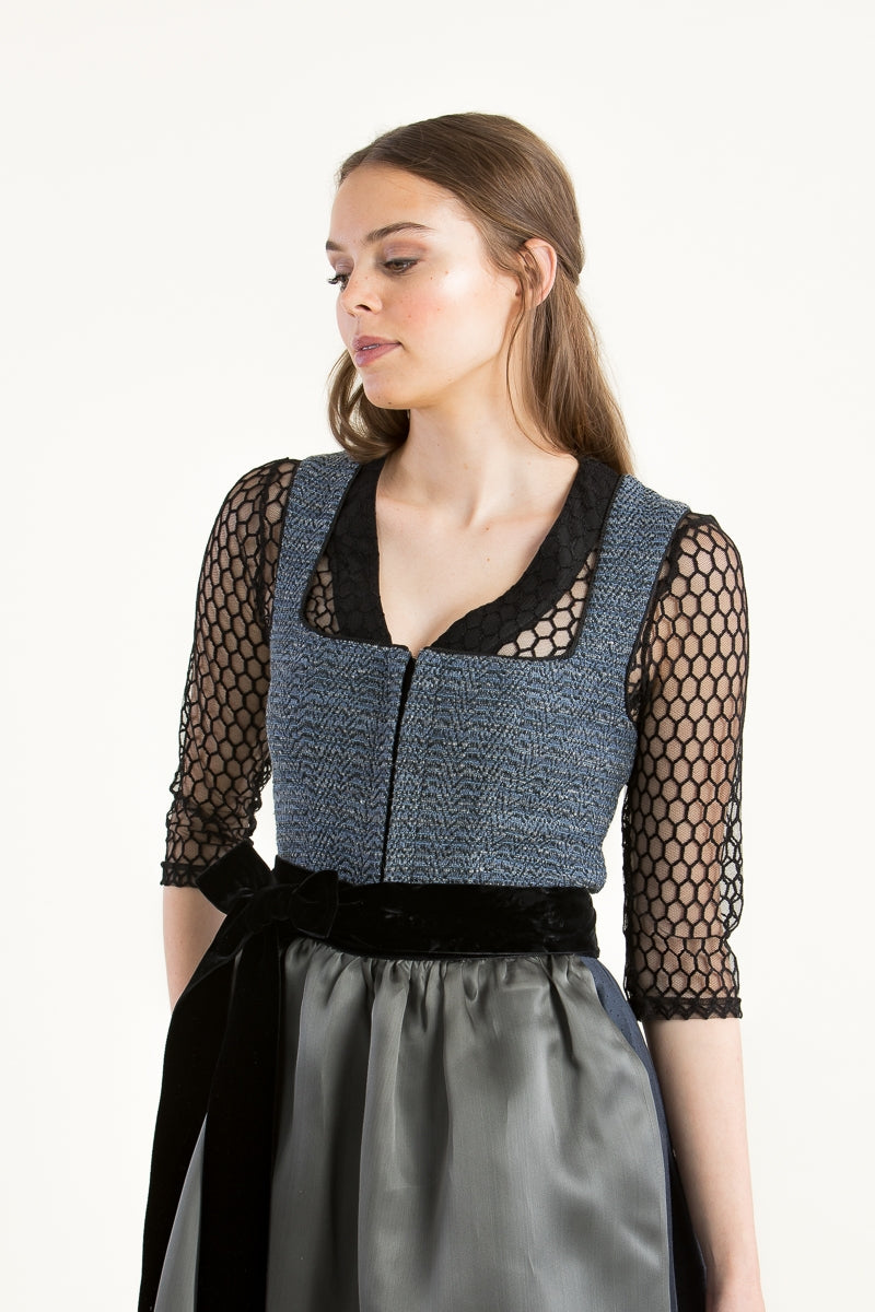 Alissa by Kinga Mathe 'Lee' Half-Sleeve Lace Blouse